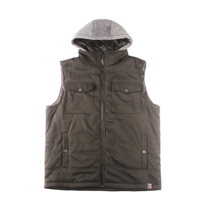 Stockpapa Gilets homines apparel Stock homines Knit Padded Gilet