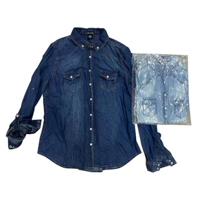 Women 's Denim Shirt in Stock