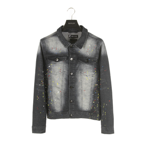 Hominum III Color Fashion Denim Jacket