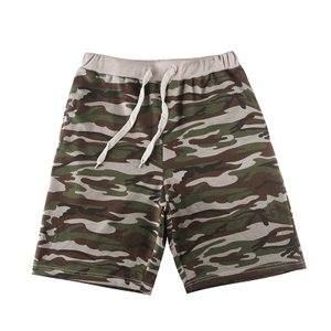 Hominum Camo Print Terry Shorts Inventarium 